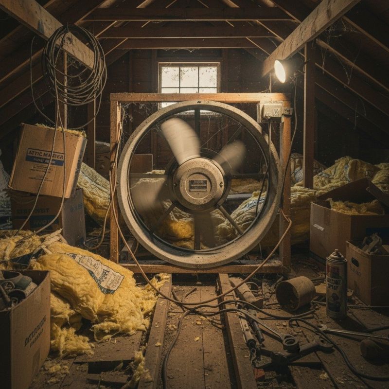 Attic Insulation Repair