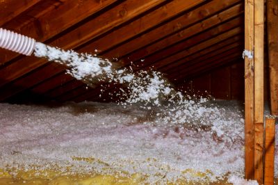 Blown Insulation Installation in Bastrop, TX