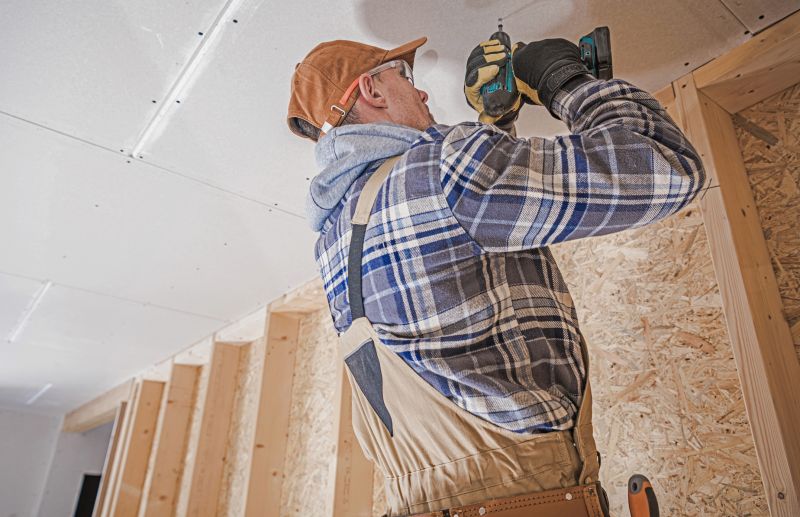 Ceiling Drywall Replacement in Overland Park, KS