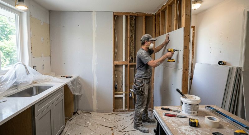 Drywall Renovation in Overland Park, KS