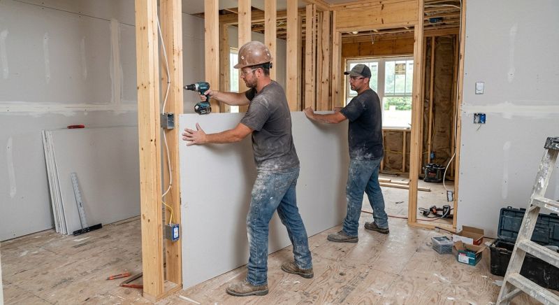 Garage Wallboard Installation in Denver County, CO