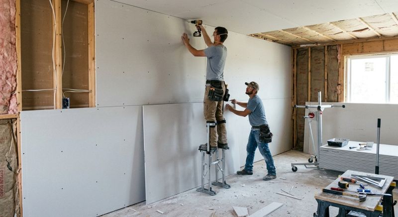 Gypsum Board Installation in Conroe, TX