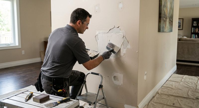 Gypsum Board Repair in Wilmington, NC