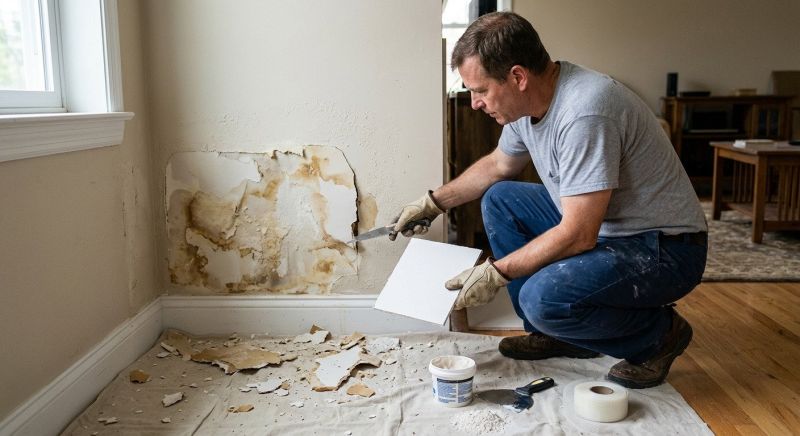 Wallboard Repair in Wilmington, NC