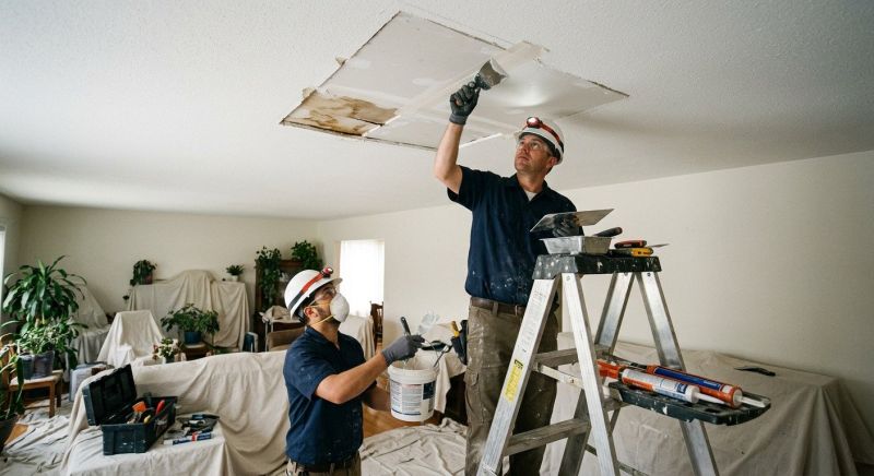 Ceiling Drywall Repair in Conroe, TX